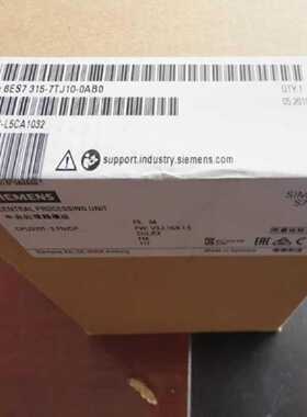 议价6ES7315-7TJ10-0AB0西门子S7-300CPU315T-3PN/DP6ES73157TJ100AB0