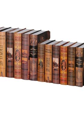 仿真书美陈摆设装饰复古怀旧