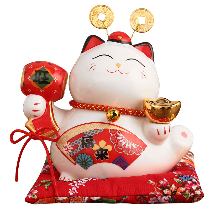正品小号存钱家居生日礼物招财猫