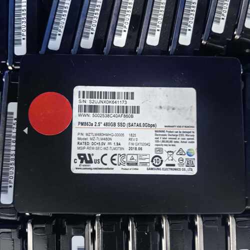 【请询价】PM863a 480G 2.5寸SATA6Gps企业