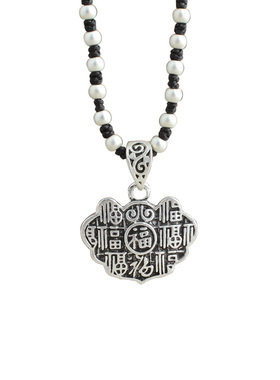 民族风文艺复古衣服手工编织项链