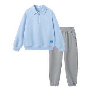 巴拉巴拉男童套装大童两件套长袖卫衣儿童运动服2026春装新款童装