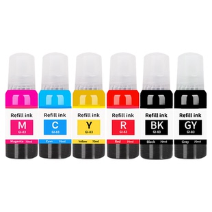 【原装品质】适用canon佳能GI-83墨水G580 G680黑色GI-83彩色四色喷墨墨仓式一体机打印机连供墨盒染料墨水盒