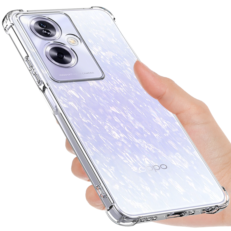 希凯适用oppoa2手机壳透明A2M保护套A2X防摔A2新款气囊全包边软壳硅胶外壳个性创意男女网红潮简约指环支架