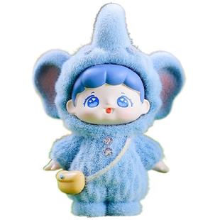 植绒暖心小派对盲盒网红爆款2025新款女孩可爱学生奖品送女生礼物