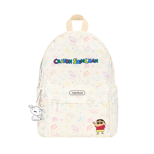 蜡笔小新联名初高中大学生儿童书包女生双肩包大容量实用卡通背包