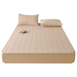 床笠单件防滑夹棉床罩加厚床垫套席梦思保护罩加高30/35/40/50cm