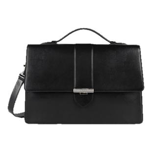 Lancaster兰卡斯特 ParisIly系列头层牛皮长肩带可斜挎手提公文包