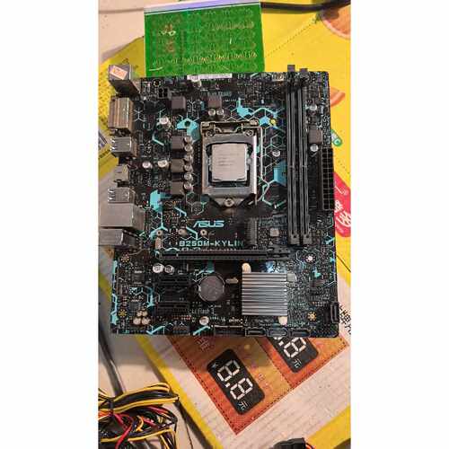 华硕B250M-KYLIN主板i5-7500处理器套装，有