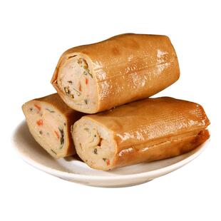 八千步豆皮鸡胸肉卷即食低热卡健身代餐早餐主食零食解馋减脂期