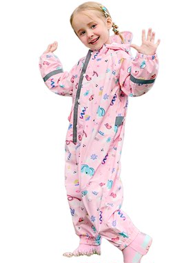 幼儿园雨衣连体全身防水雨服