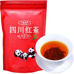 天府龙芽川红工夫红茶茶叶特级袋装新茶自己喝高山中小叶种茶98克