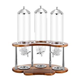 自助餐厅实木麦片器谷物分配器麦片机酒店早餐自助五谷杂粮分配机