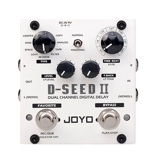 JOYO卓乐电吉他效果器数字延迟单块效果器loop循环效果器D-SEED