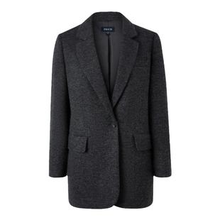 【绵羊毛】PRICH简约率性西装冬季新款通勤保暖一粒扣外套女