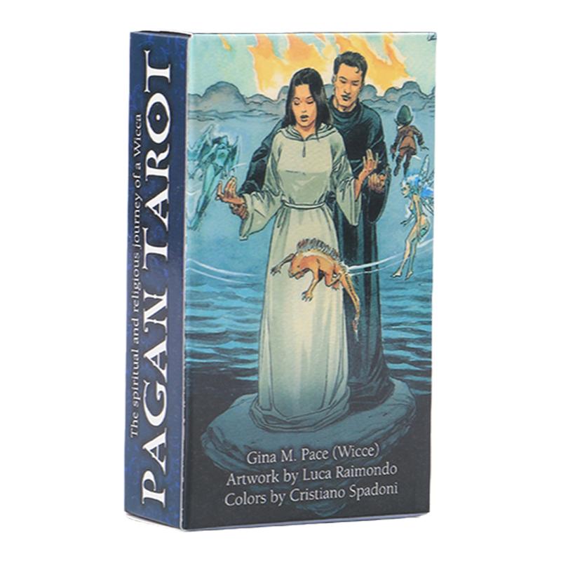 英文正版 Pagan tarot-异教徒塔罗牌  迷你版尺寸6*10.3cm包邮