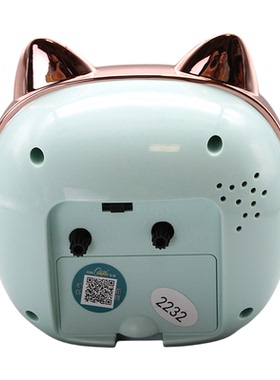 猫耳静音桌面时钟学生专用
