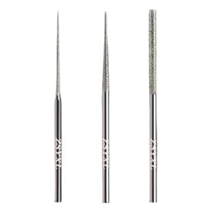 加长金刚砂磨针3mm 金刚石磨头玉石翡翠打磨雕刻扩孔链条气动磨具