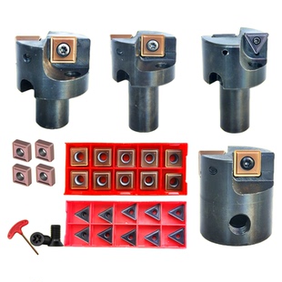 平头滚丝机刀座刀架铣平头套丝机刀杆刀片切削平头机方形三角刀片