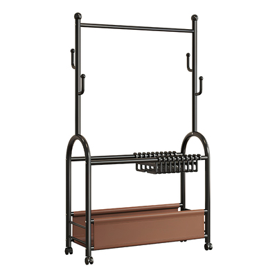 日本衣架卧室落地晾衣架家用