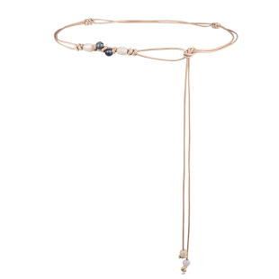 新中式编织腰带女装饰配连衣裙子细绳子腰链配饰高级感百搭小皮带