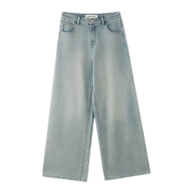 美特斯邦威牛仔裤女柔软舒适百搭