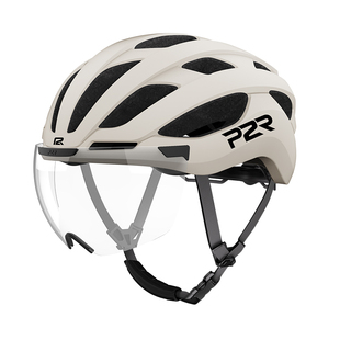 P2R A20 Mips儿童自行车骑行头盔变色磁吸风镜带风镜护具青少年