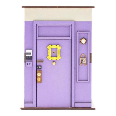 笔筒木制diy礼物老友记莫妮卡