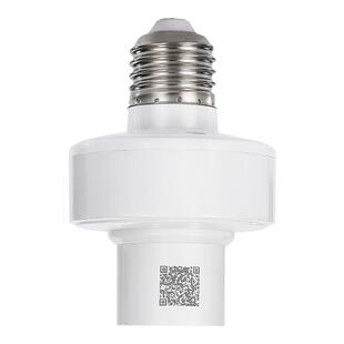 手机无线遥控灯座wifi灯头家用led灯泡E27螺口220v电灯智能开关