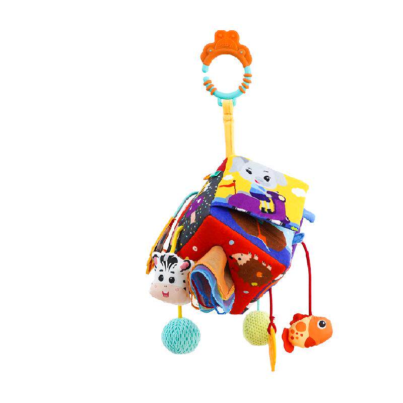 jollybaby婴儿抽抽乐婴儿车挂件0-1锻炼sozzy挂件床铃床挂拉拉乐