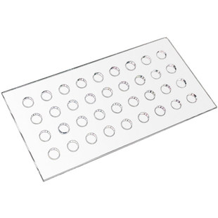 亚克力洞洞板高透明有机玻璃盖板定制鱼缸盖板隔板打孔挡板带孔板