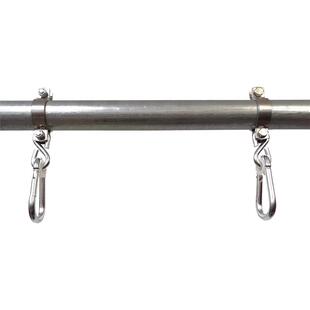 儿童秋千配件圆管专用挂钩承重吊环圆形扣件室外玩具户外木架吊钩