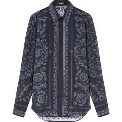【季末优惠】VERSACE/范思哲 男士Barocco衬衫