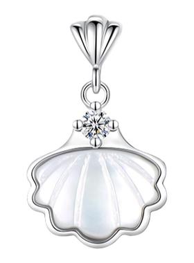 PT950铂金吊坠18K白金吊坠女纯金