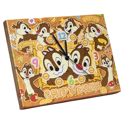 3djp卡通无框时钟拼图366片