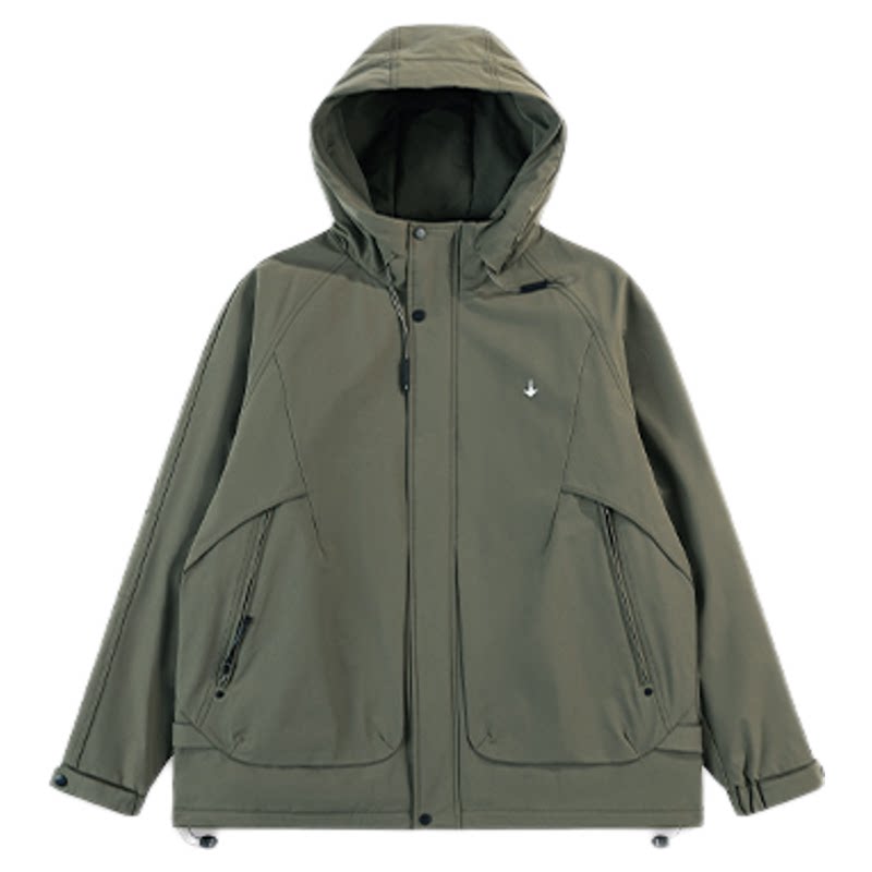 大码男装冬季厚款三防羽绒服