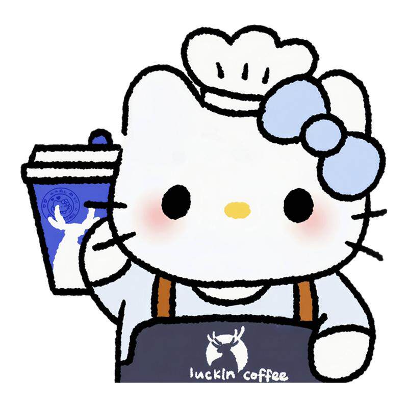 卡通可爱苹果凯蒂猫HelloKitty贴画贴纸房间卧室自粘墙贴行李箱贴
