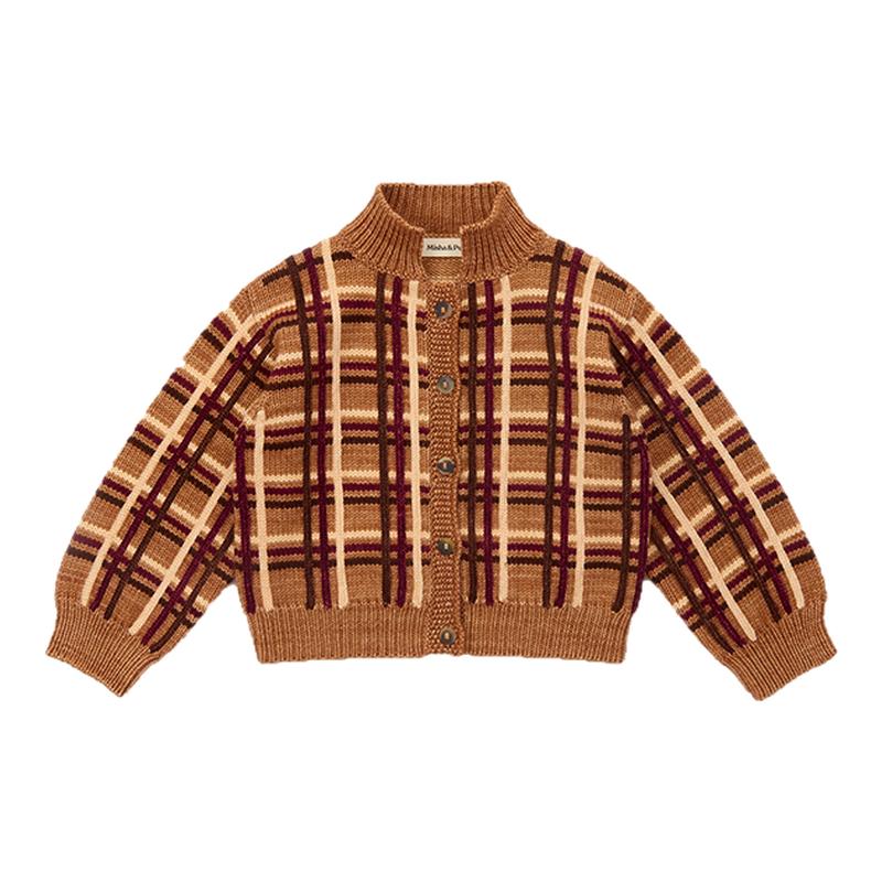 Little现货 Misha Puff FW26秋冬儿童毛衣针织开衫外套半裙羊毛