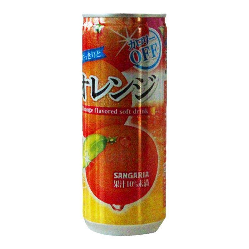 三佳利水果味饮料易拉罐装