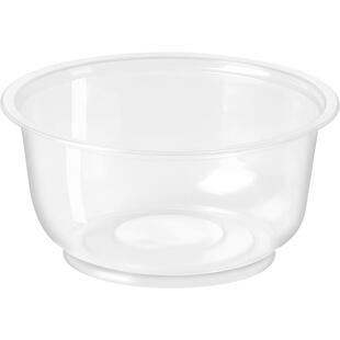 美宝琳一次性碗筷食品级家用碗圆形耐高温加厚餐盒塑料打包快餐盒