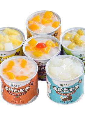 西米露酸奶220g*6罐正品整箱新鲜