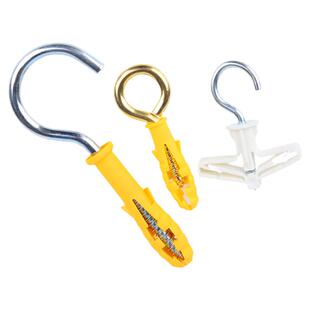 手拧挂钩羊眼螺丝勾吊环膨胀螺丝自攻钩家用DIY多功能灯钩铁挂钩