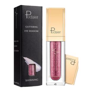 欧美妆人鱼姬液体眼影珠光超闪亮晶晶金银绿紫蓝黄绿色闪粉眼影液