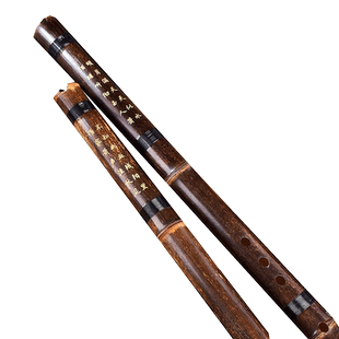 专业演奏紫竹洞箫一节长箫笛初学零基础高档FG调八孔古风民族乐器