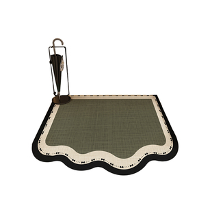 高级感入户门地垫2026新款门口进门防滑免洗脚垫pvc家用玄关地毯