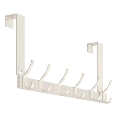 安洁拉门背式免螺丝组装挂衣钩