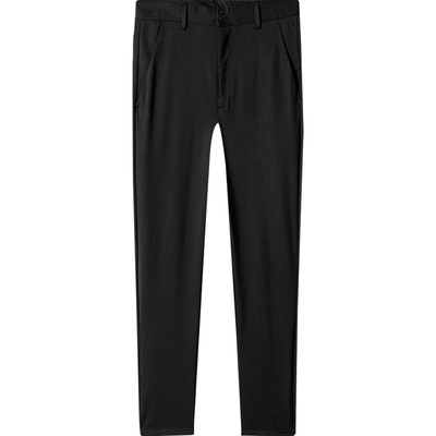 加长版弹力休闲西裤直筒