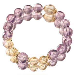 【真·九紫离火】原创纯天然紫水晶本命年手链考公上岸学生手链