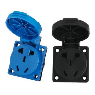 新国标五孔插座10A防水不防爆户外防雨明暗装电源面板接线板220V