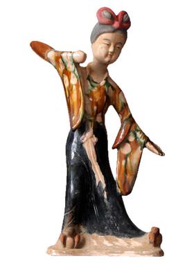 彩绘手工艺术品古玩软装家居摆设